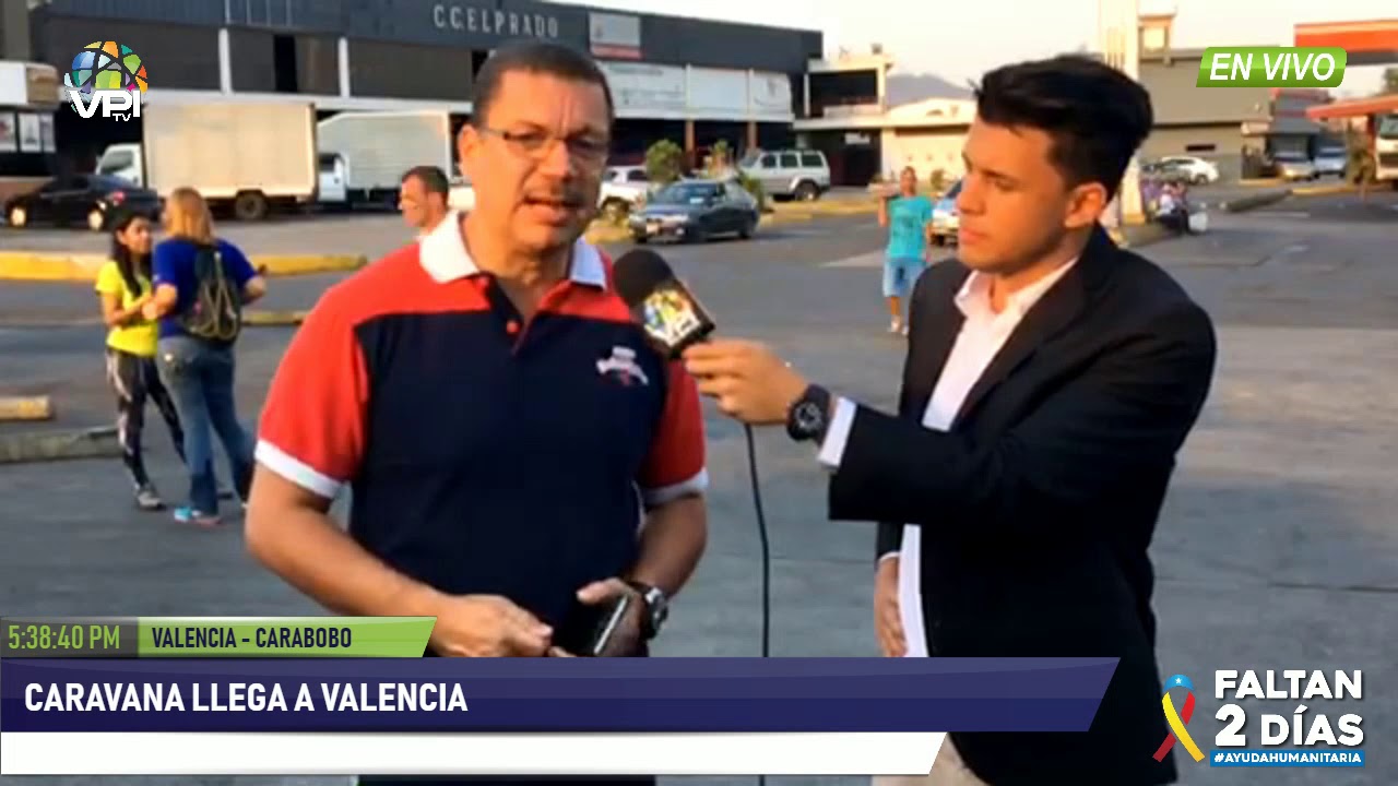 Venezuela- Caravana de diputados llegó a la ciudad de Valencia - VPItv