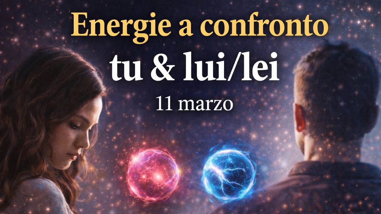Energie a confronto tu & lui/lei 🔮cosa pensate e cosa farete entrambi 🔮✨