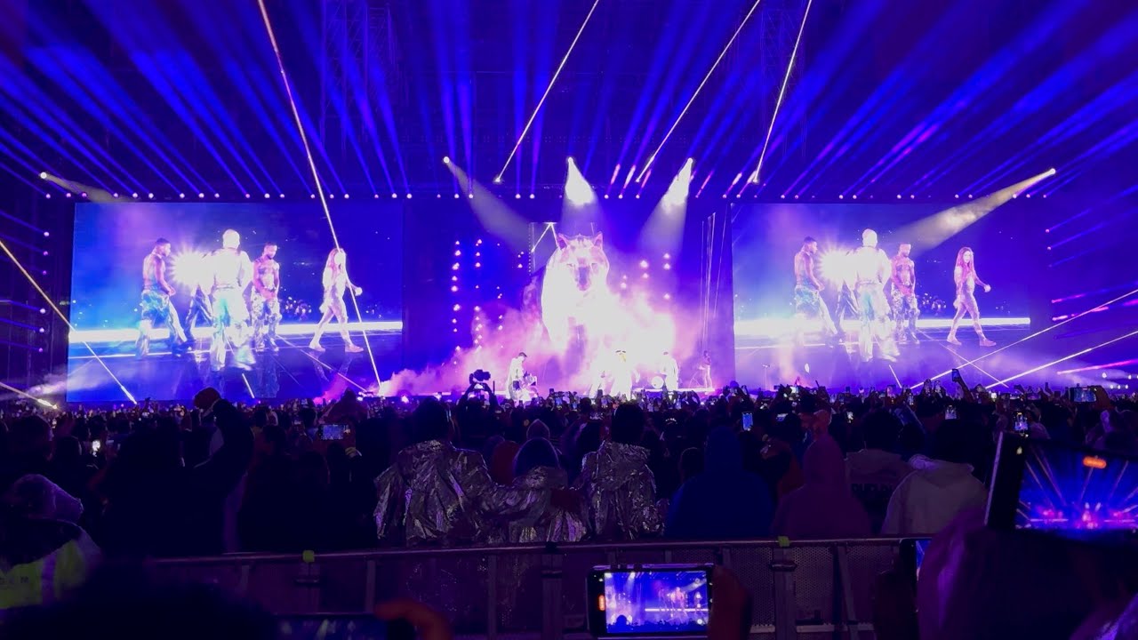 Final del Concierto Shakira Querétaro