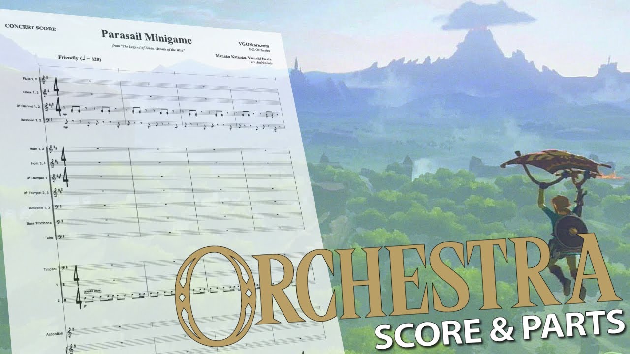 Zelda: Parasail Minigame | Orchestral Cover