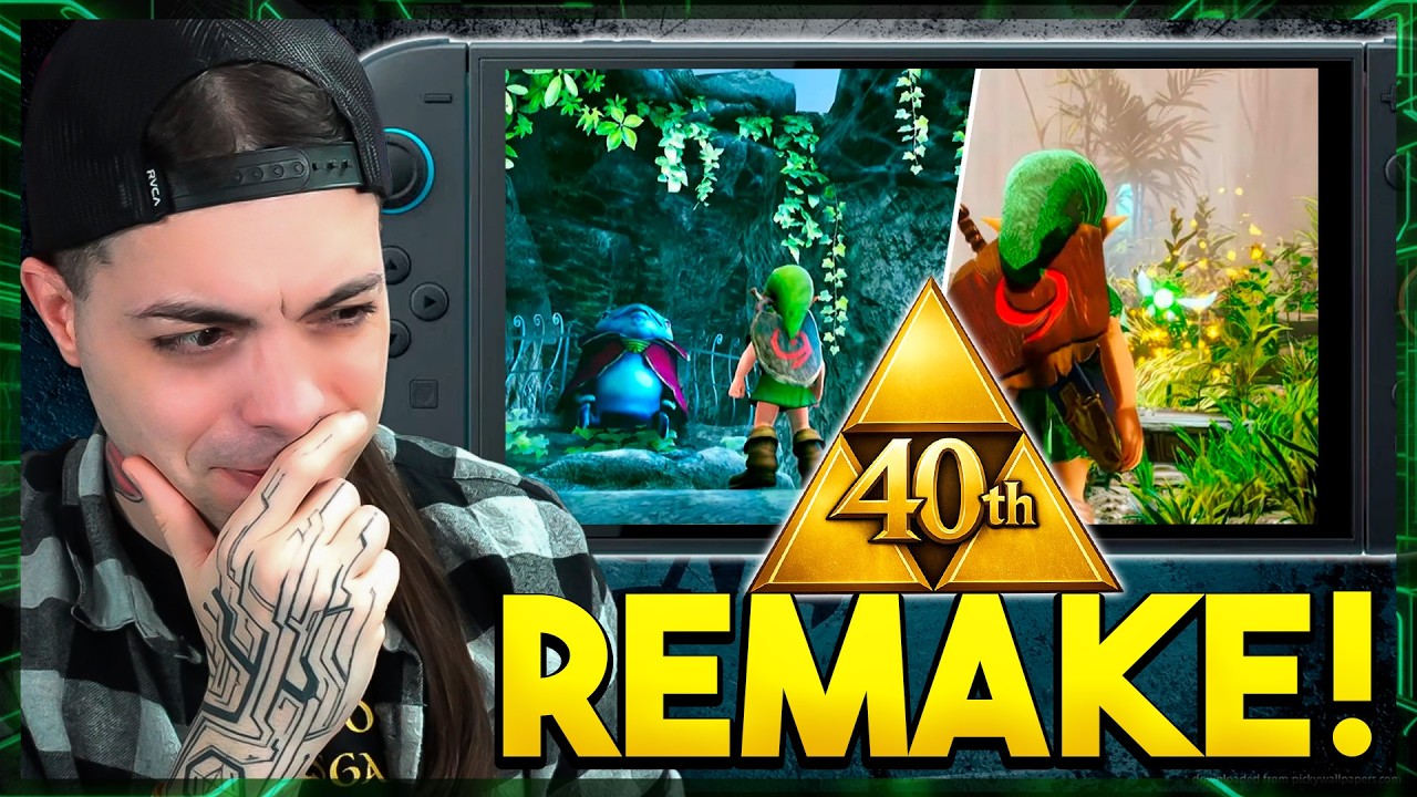 El rumor del ZELDA REMAKE ya es MUY real… ¿40 aniversario histórico?