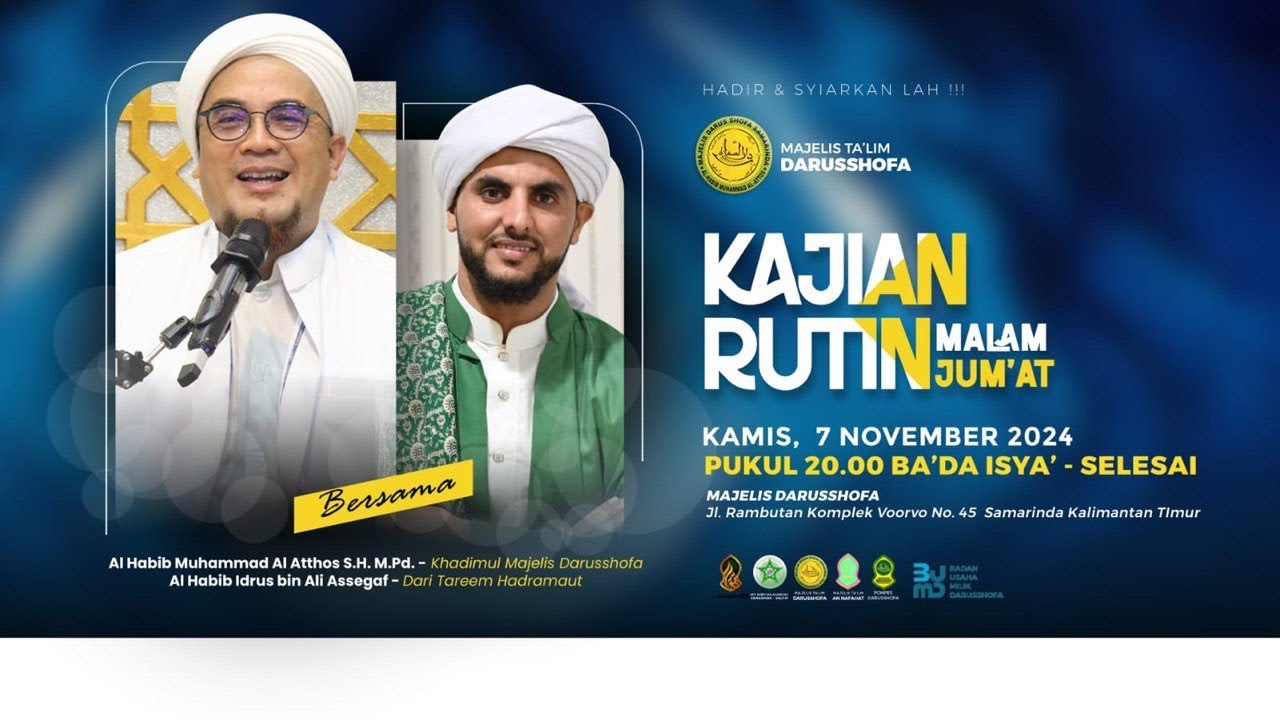 Majelis Rutin Majelis Ta'lim Darusshofa || Pembacaan Maulid Rutin Malam Jumat
