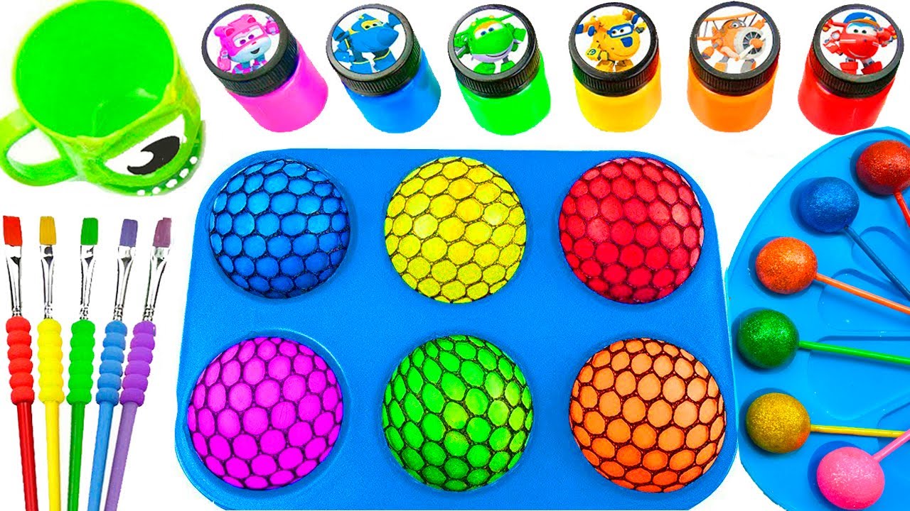 Satisfying Video l How I Make Rainbow Mega Boxes of Slime Waves and Sprunky Glitter ASMR Candies