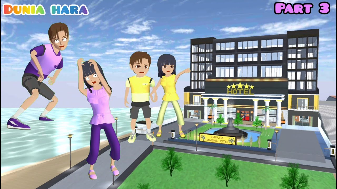 Yuta Mio Portal Masa Lalu Cari Mama Papa Part 3 | Yuta Mio Tidur Diluar 🥲 Sakura School Simulator