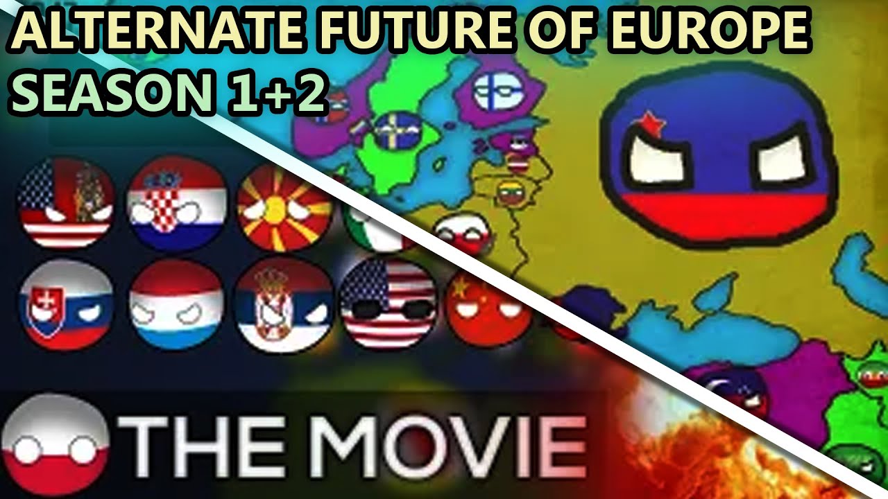 [FULL HD] Alternate Future Of Europe SUPER MOVIE | IN ANIMATED COUNTRYBALLS