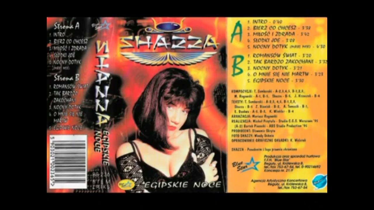 Shazza-Egipskie Noce(1995)(BS 236)(MC)