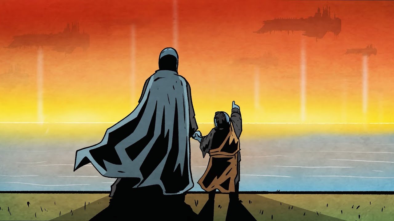 A T'au Sunset | A Warhammer 40k Comic dub