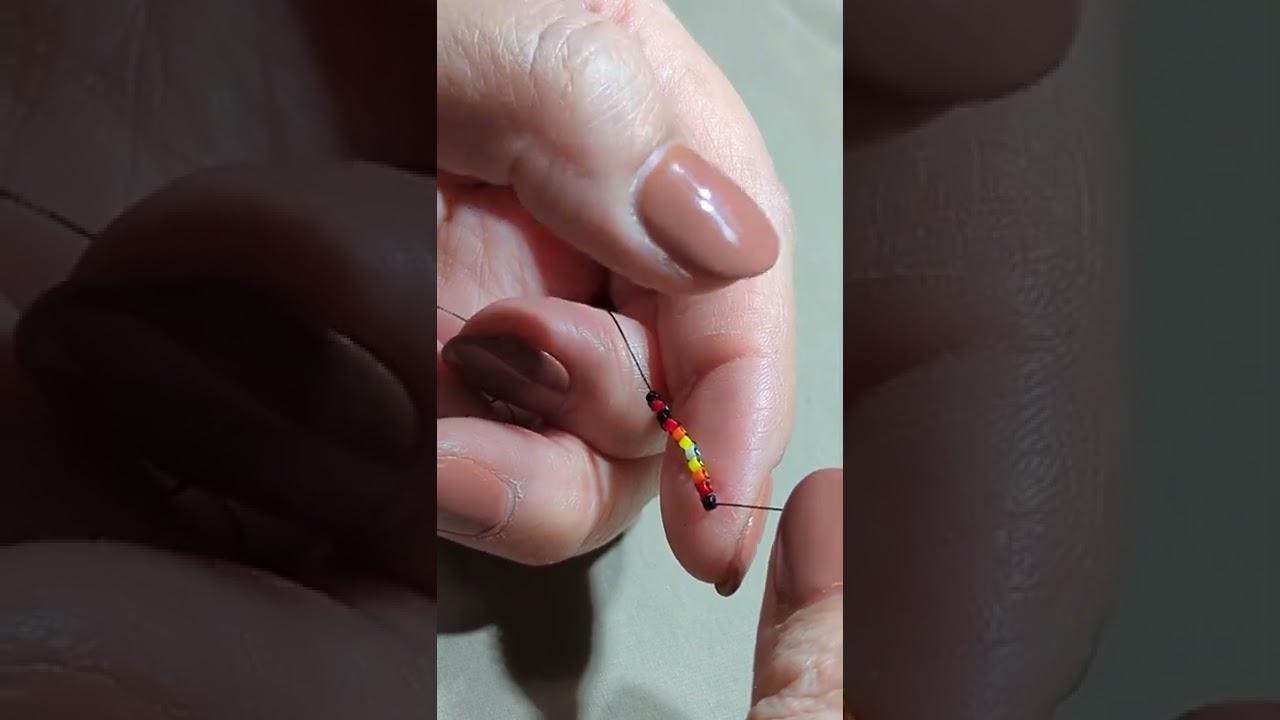 Brick Stitch Tutorial. The top