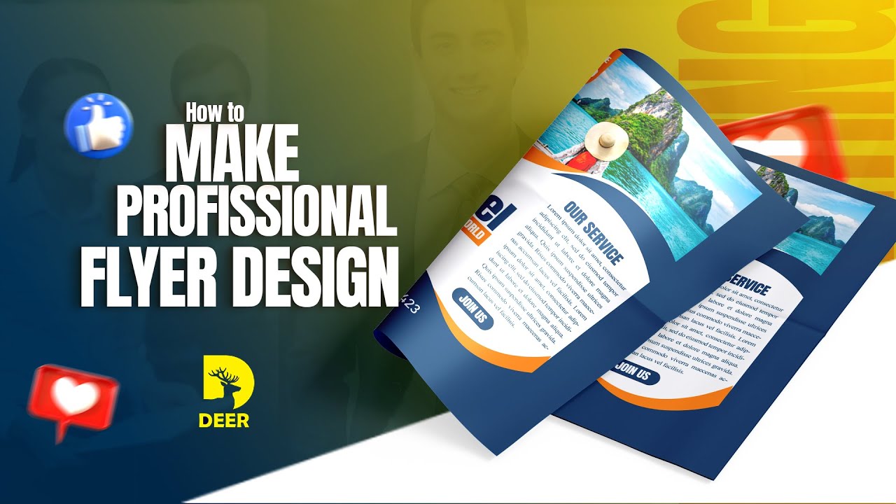 Flyer Design in Photoshop ( Somali Tutorial )