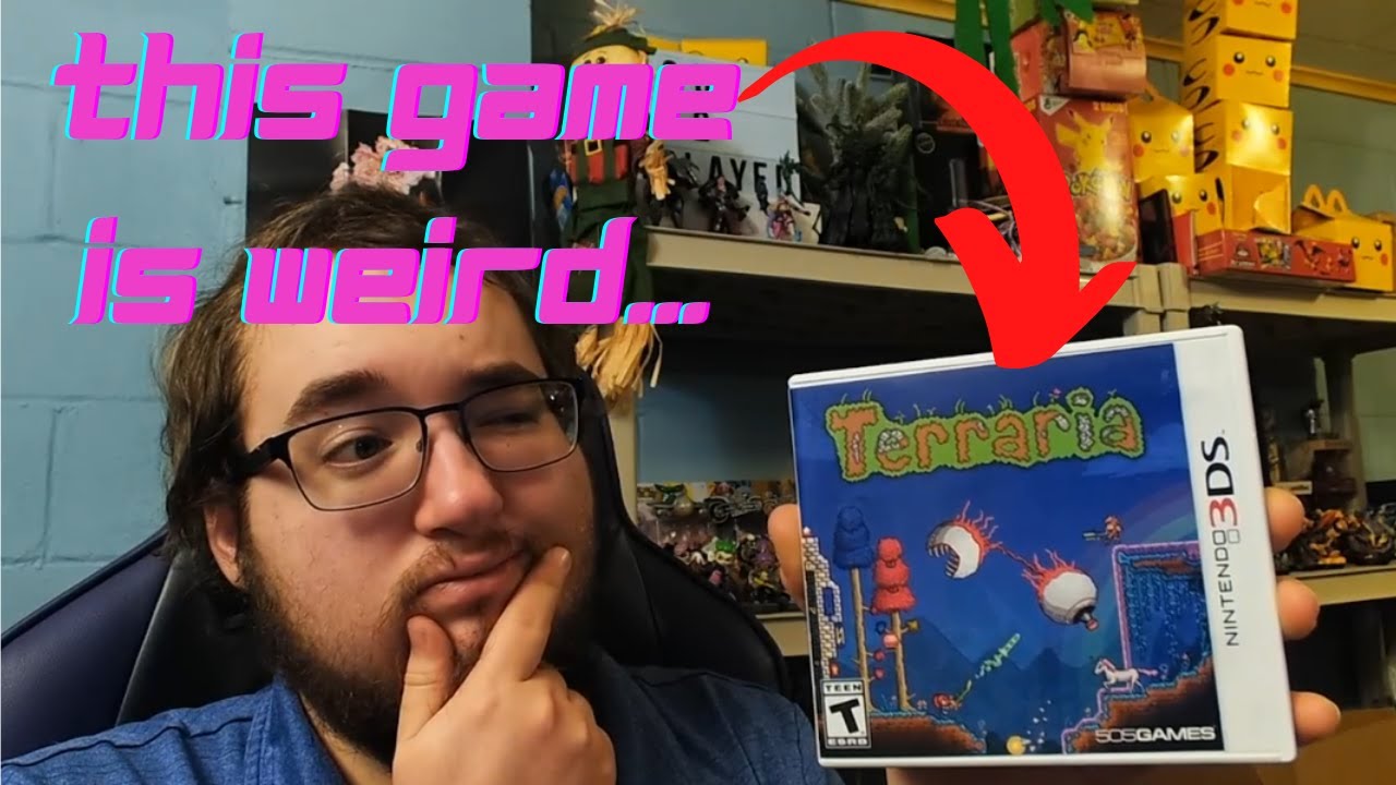 The Nintendo 3DS version of Terraria is weird...