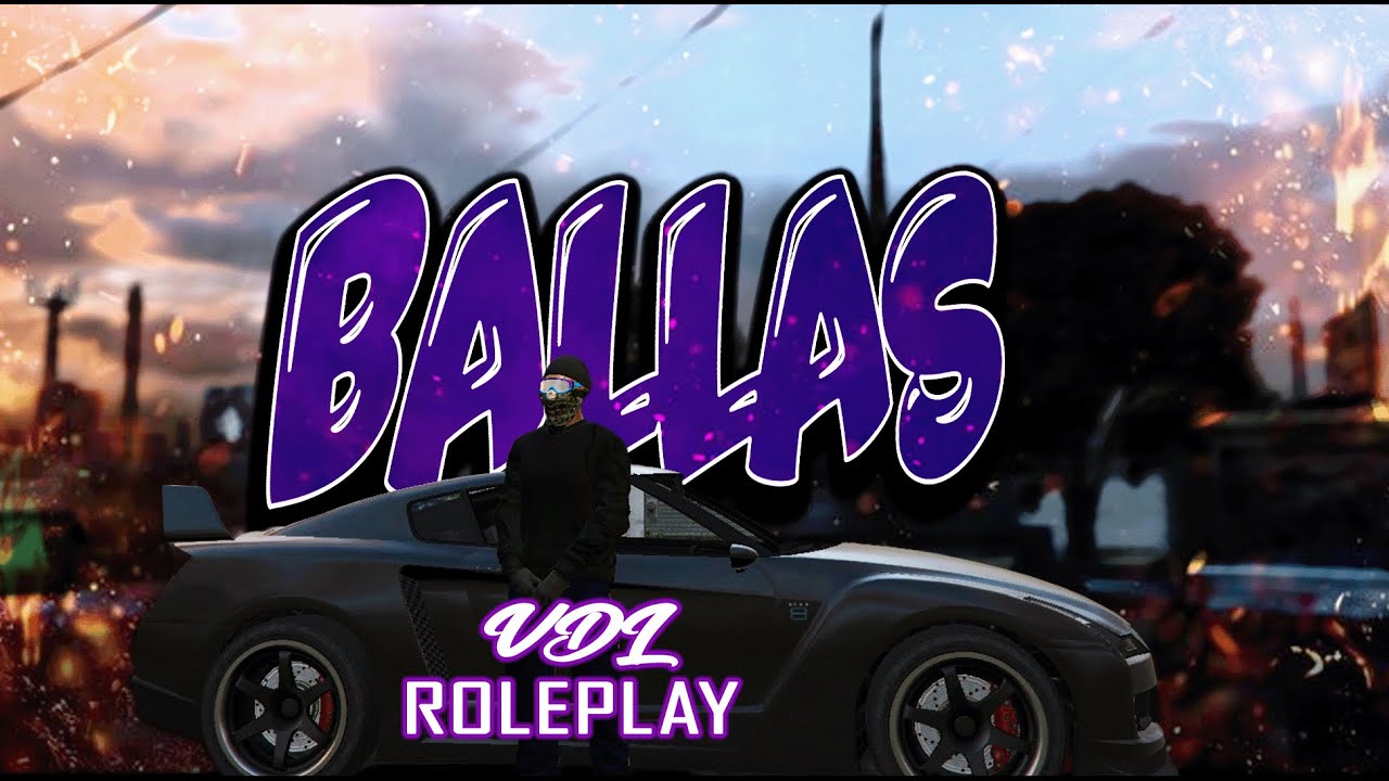 Ballas in city VDL roleplay POV