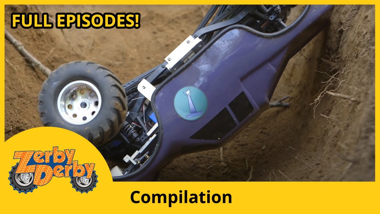 Zerby Derby | Car Crash | Full Episodes | Kids Cars