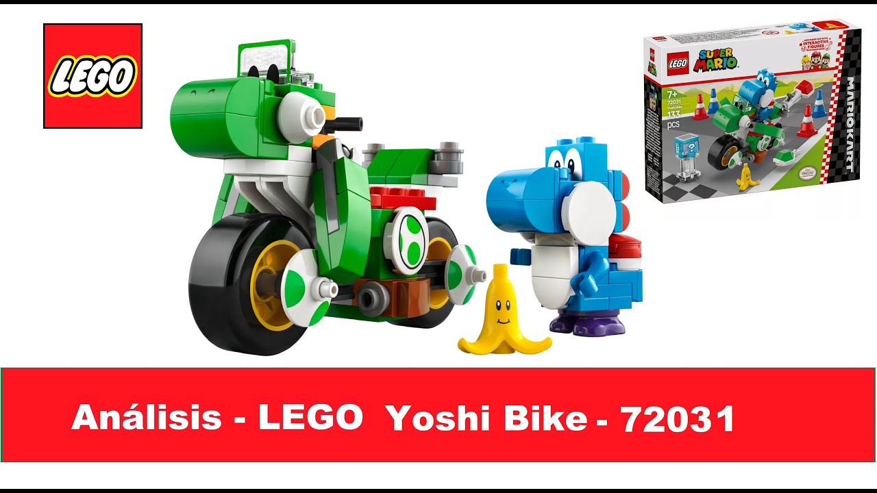 🧱 #lego Super Mario 72031 - Yoshi Bike - Mario Kart