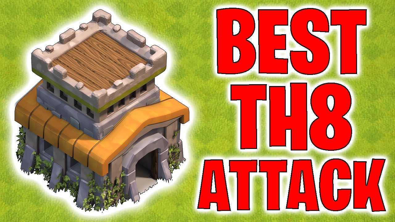 BEST TH8 Attack Strategy - Clash of Clans 2021