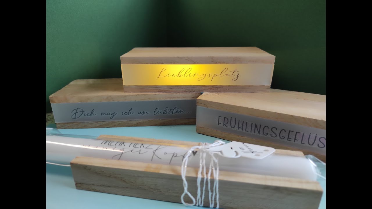 ❣️  KlötzchenMann - Holzgeschenke schnell selbst gemacht❣️