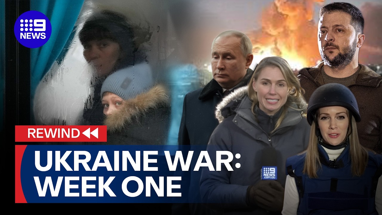 As it happened: The first week of Russia's war in Ukraine  | 9 News Australia