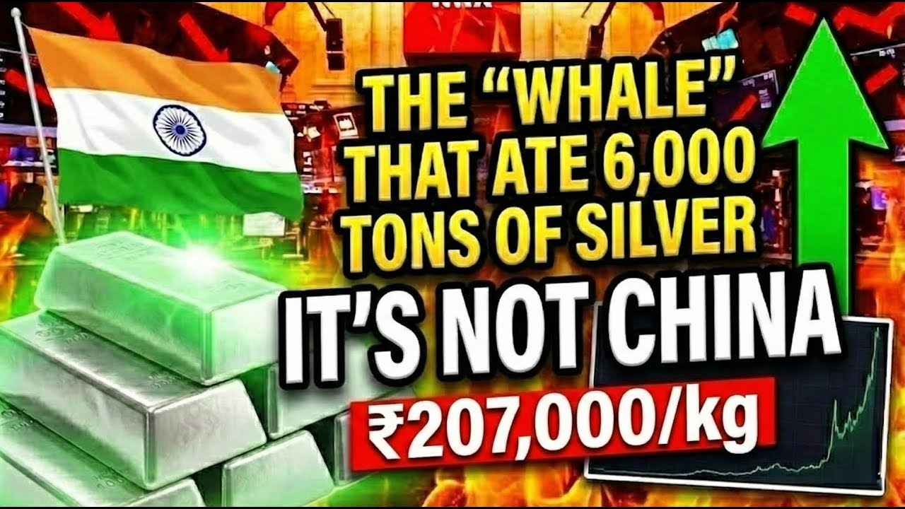 They Bought EVERYTHING : How India’s 6,000 Ton of SILVER Order Broke The COMEX -