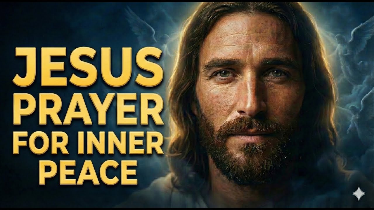 Jesus Prayer for Inner Peace I Message of His Glory