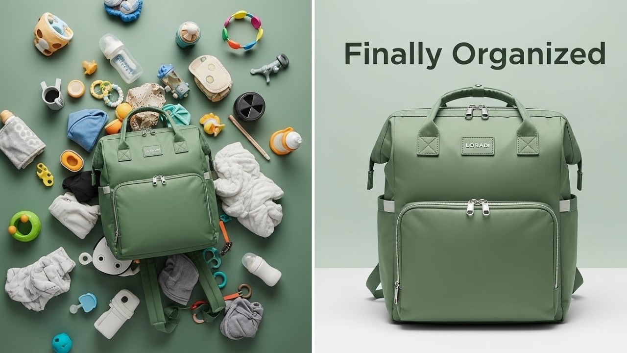 The Diaper Bag for Moms Who Carry EVERYTHING | LORADI Review