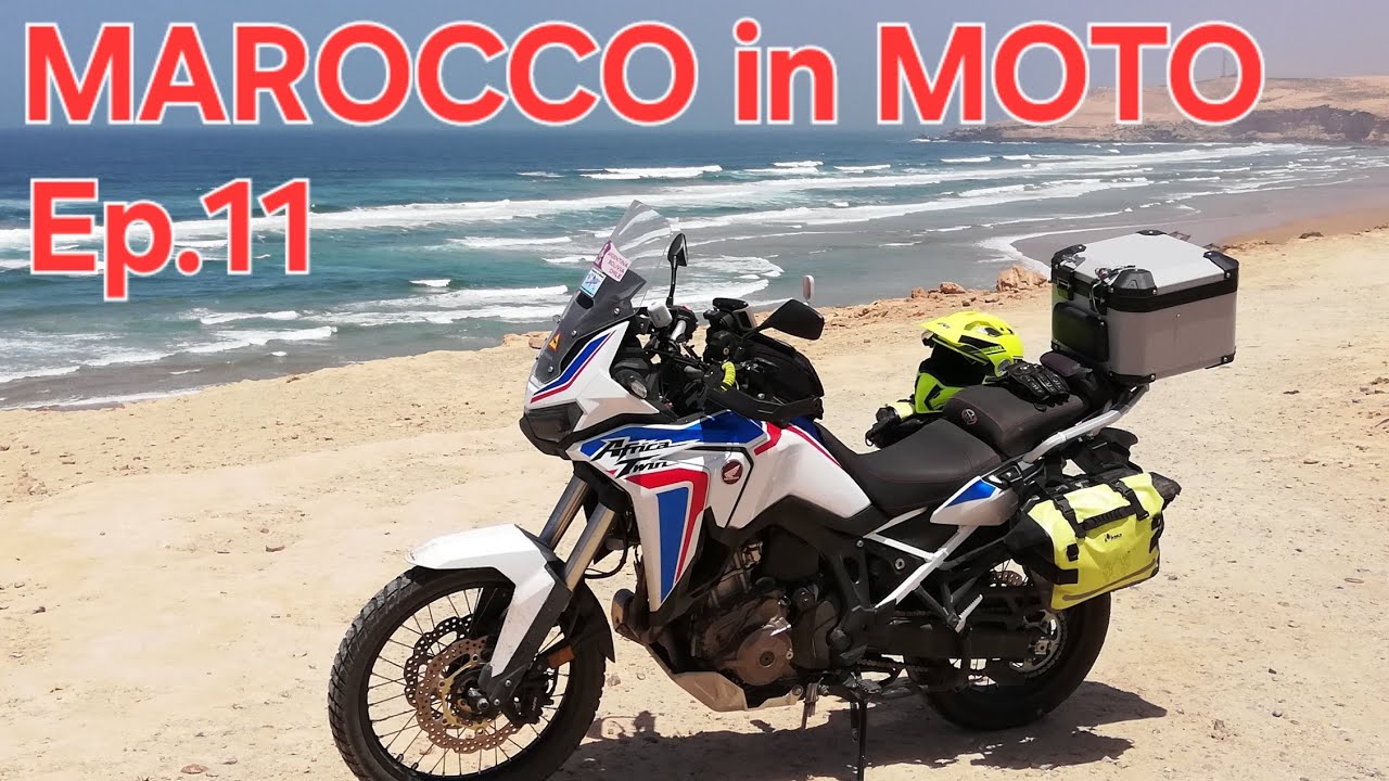 MAROCCO in MOTO on-off 👉 Ep.11 Tafraout Rocce Dipinte, Mirleft, Essaouira 😍