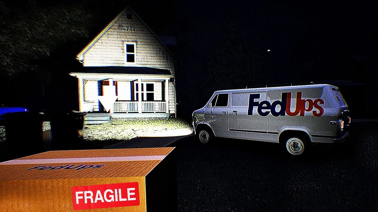 TURNO NOCTURNO repartiendo paquetes EN LAS AFUERAS - Death Delivery GAMEPLAY ESPAÑOL