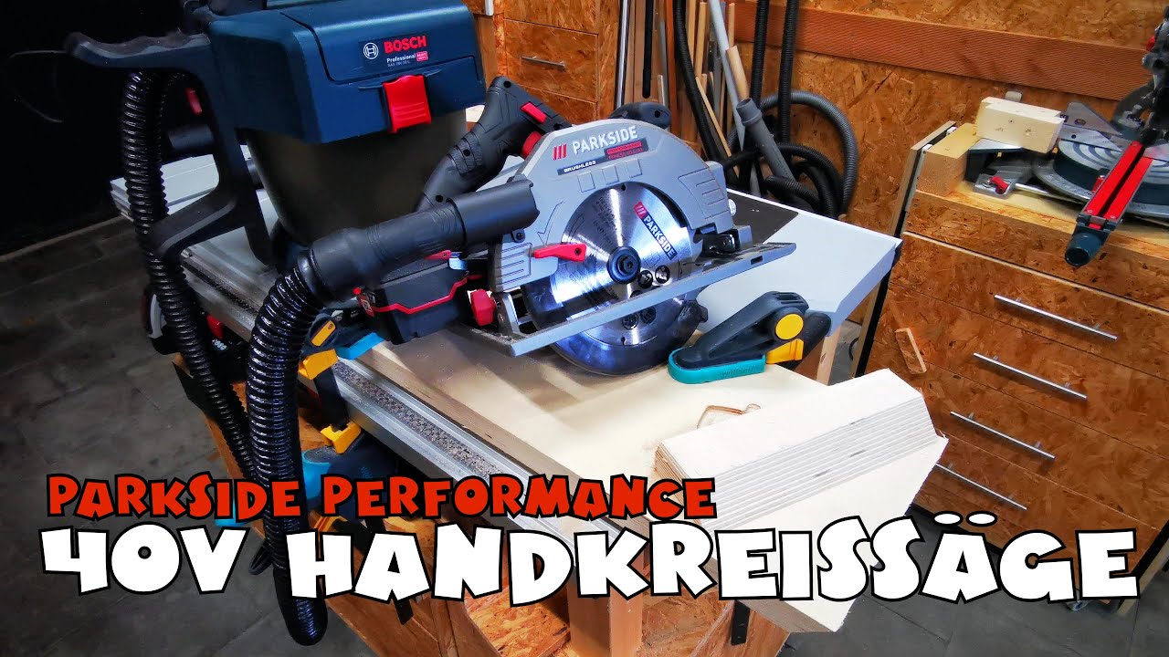 PARKSIDE Performance® 40V Akku Handkreissäge PPHKSA 40-Li A1