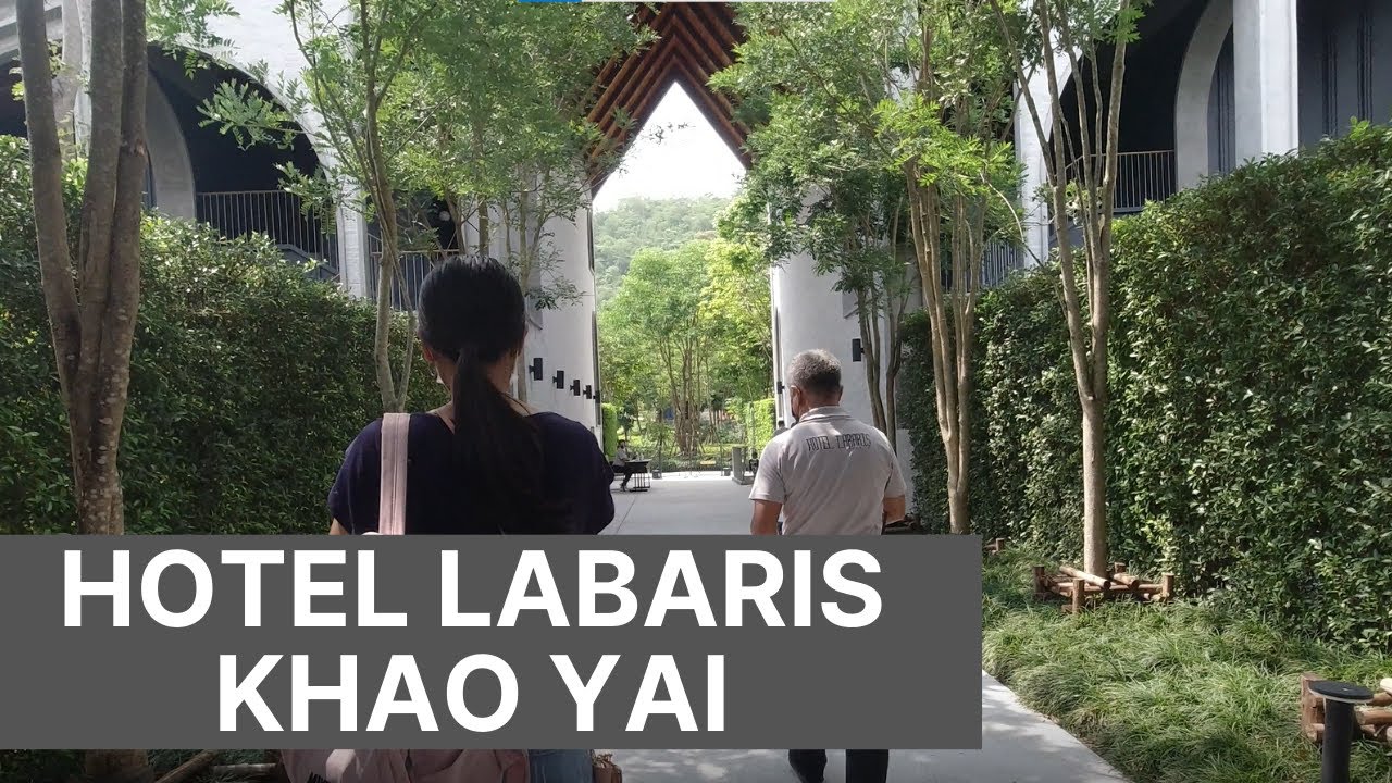 HOTEL LABARIS IN KHAO YAI, a hotel blended in nature.
