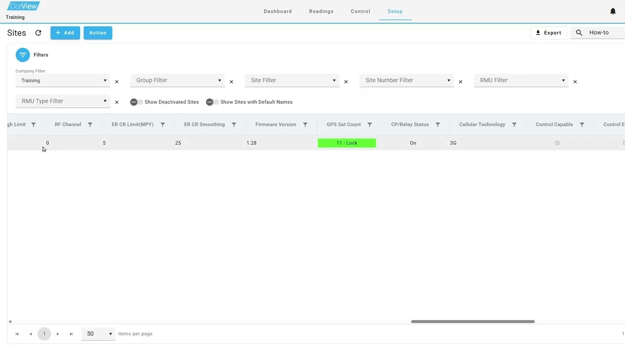 CorView Cloud How To View Site Details [V1.0]