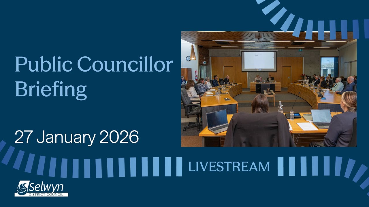 Councillor Briefing - 27 January 2026