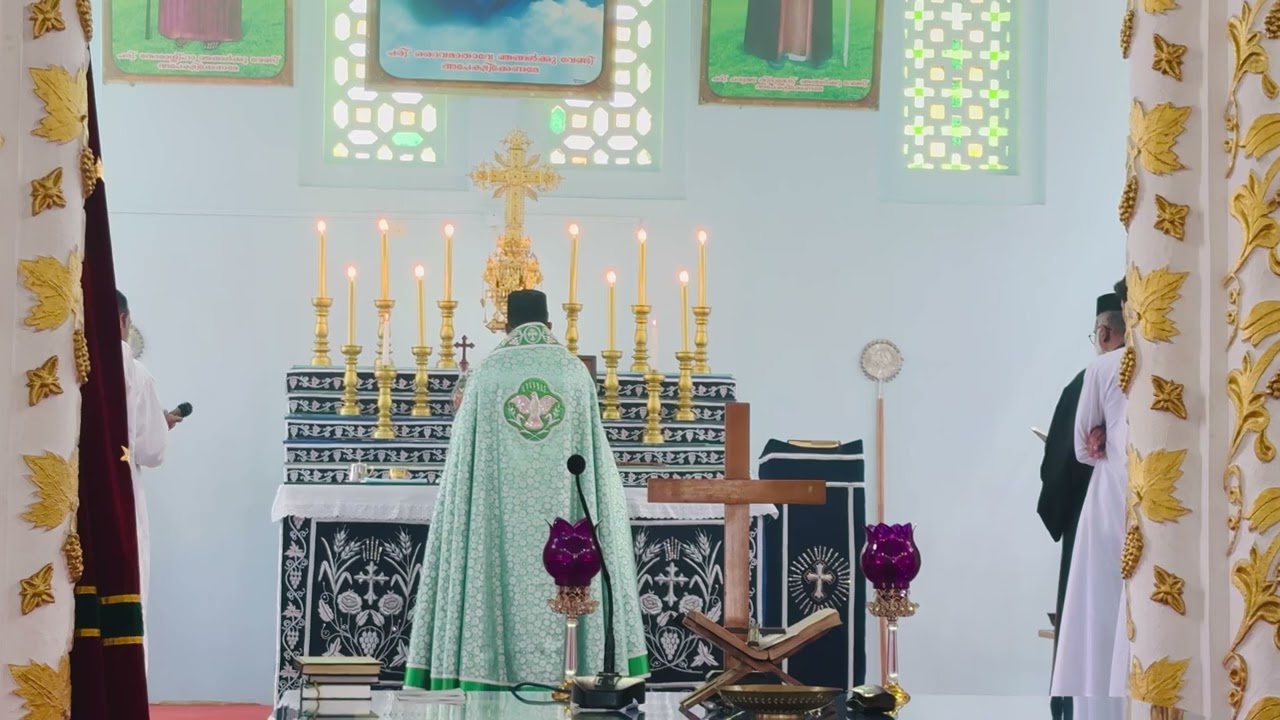 Hoothomo | Fr.Mathew Thomas  | വിശുദ്ധ കുർബാന  | HOLY MASS |   #ocym #gudalur #heaven