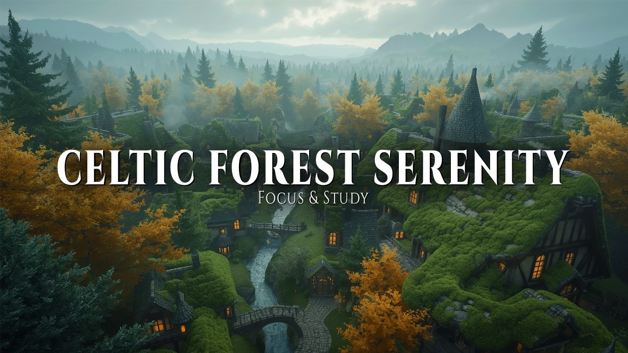 Celtic Forest Serenity 🍁 Music for Focus & Study