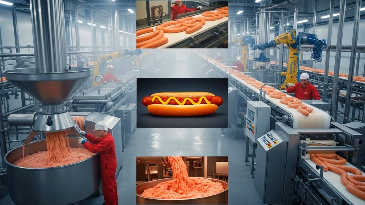 Inside the Automated Sausage Factory – How Smart Machines Produce Thousands of Sausages Per Minute