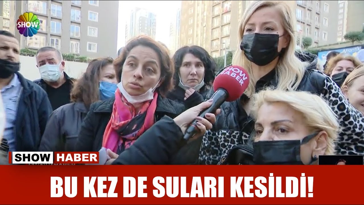 Doğalgazdan sonra su kesintisi!
