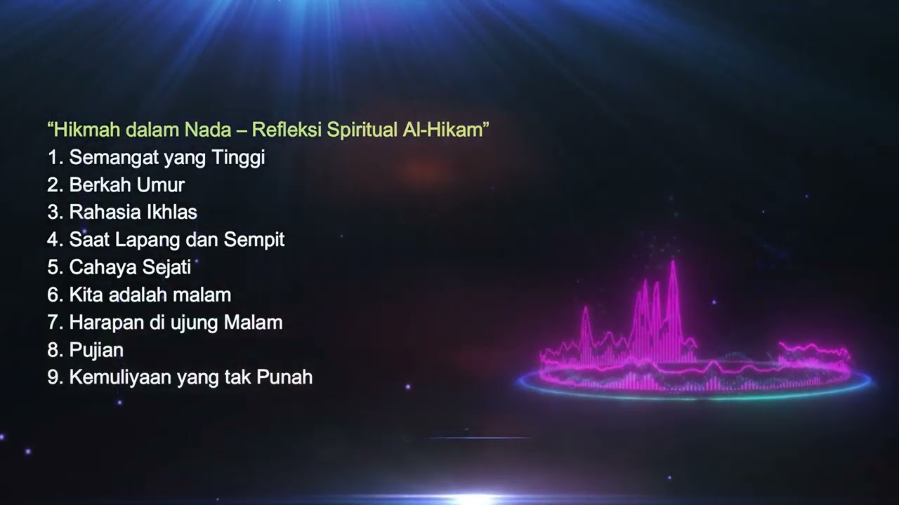 “Hikmah dalam Nada – Refleksi Spiritual Al-Hikam”