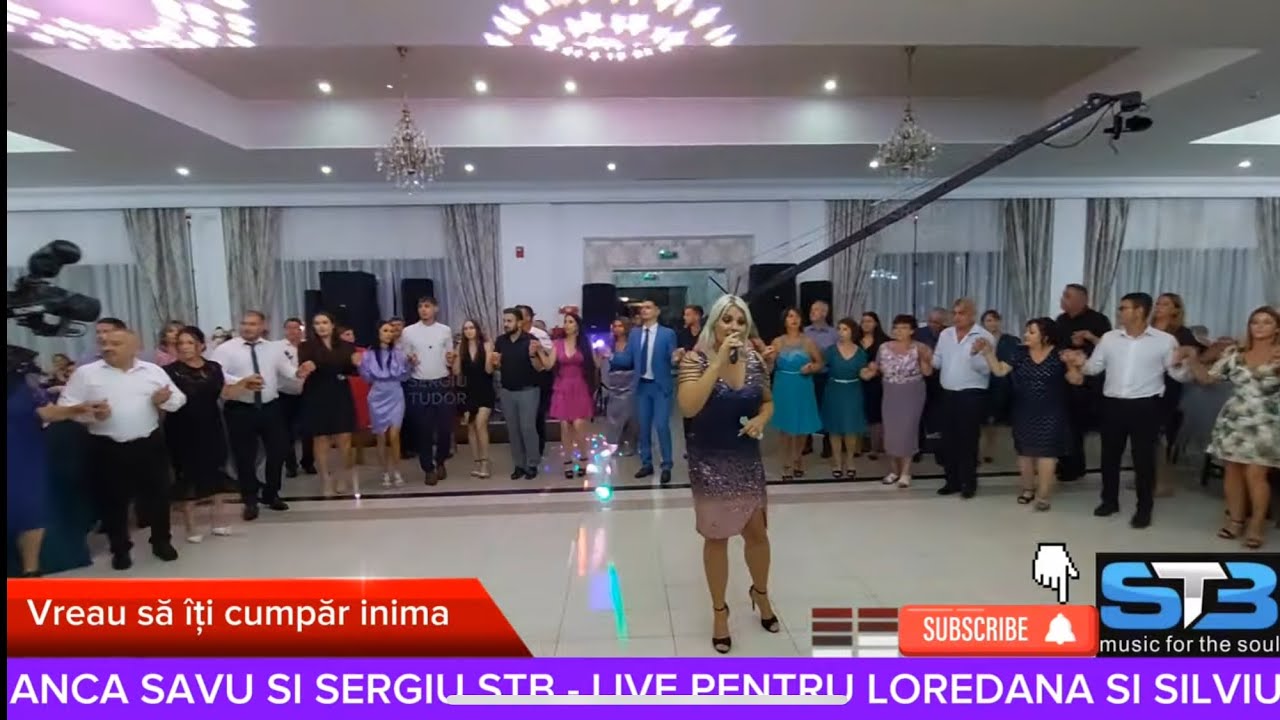 ANCA SAVU SI SERGIU STB - VREAU SA ITI CUMPAR INIMA - LIVE PENTRU LOREDANA SI SILVIU