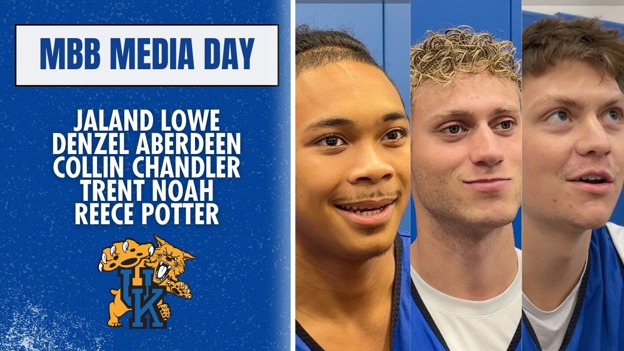 Kentucky men's basketball players preview 2025-26 season at Media Day