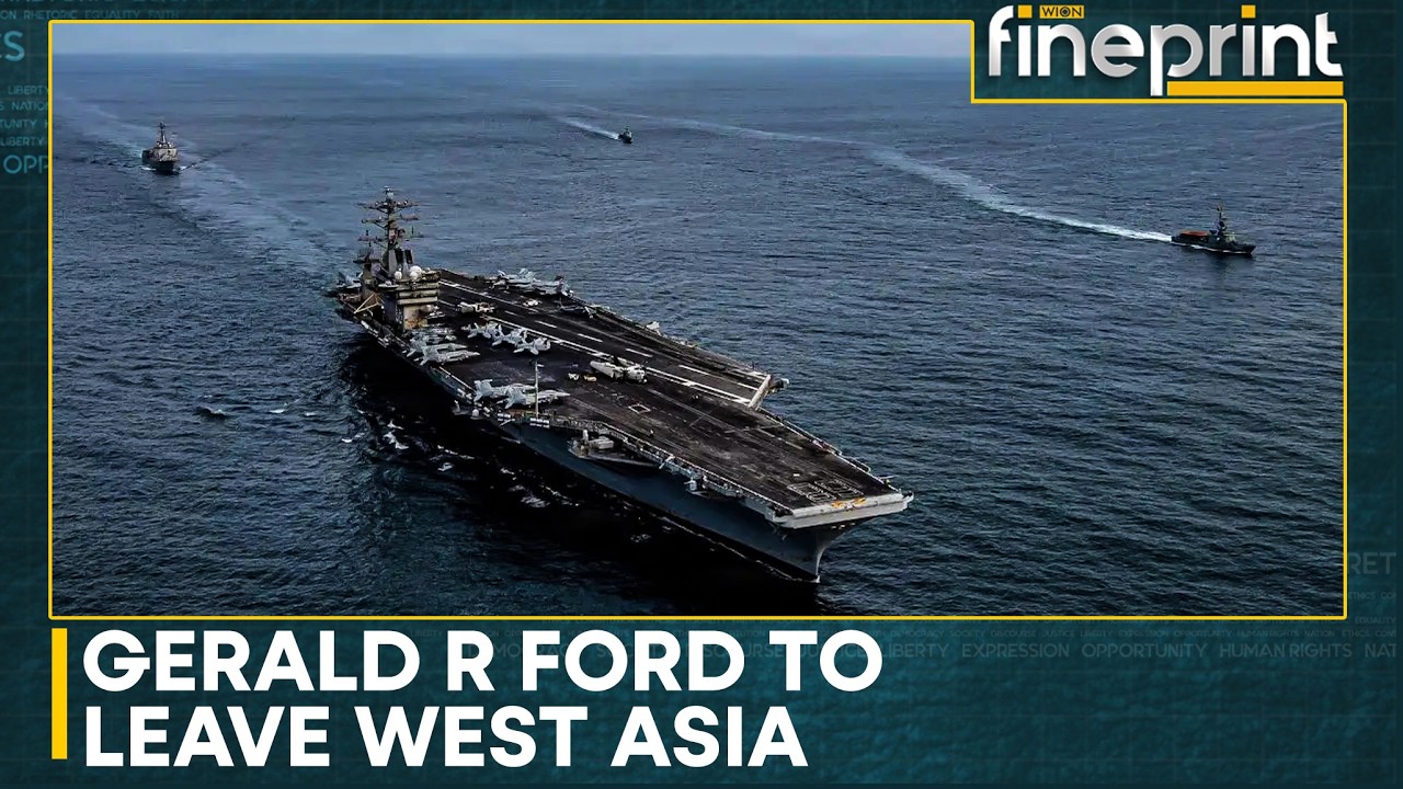 USS Gerald R Ford To Head Back After 10 Months Of Deployment | WION Fineprint