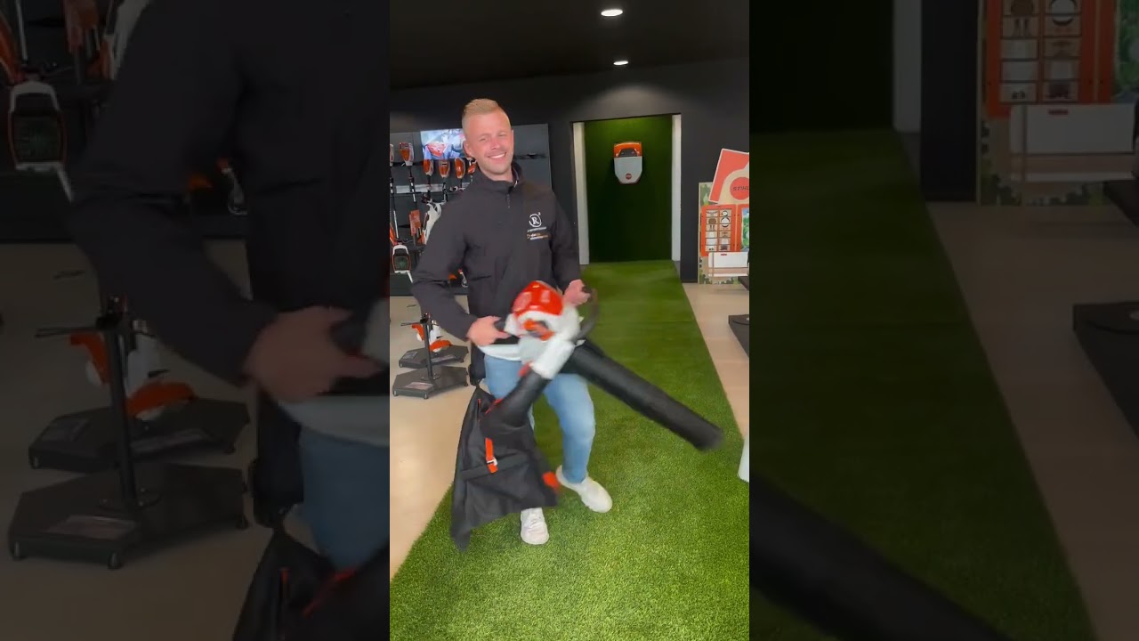 Nieuw!!⚠️ STIHL SHA 140 accu bladzuiger🍃 Nu beschikbaar! #shorts #stihl #stihlpower #newproduct #new