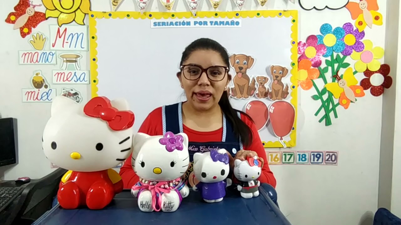 SERIACIÓN POR TAMAÑO Y FORMA - CLASE VIRTUAL PARA INICIAL 04 AÑOS