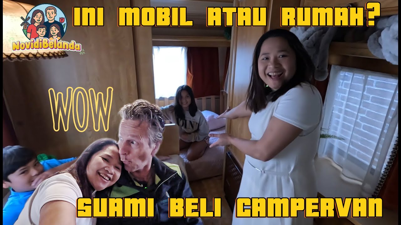 WOW BERASA DIRUMAH! SUAMI BELI CARAVAN JADUL, DALAMNYA SEPERTI RUMAH.