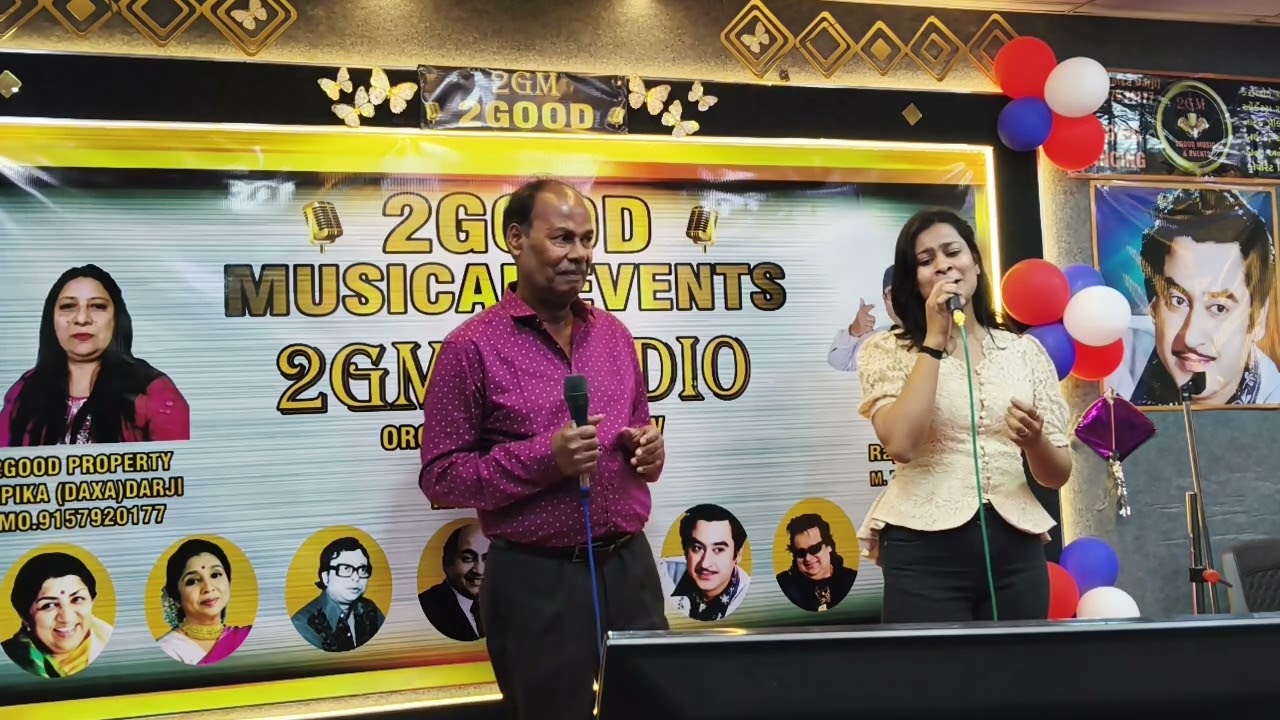 Dheere dheere bol koi sun na le...Duet song performed by H N Arora & kritika 