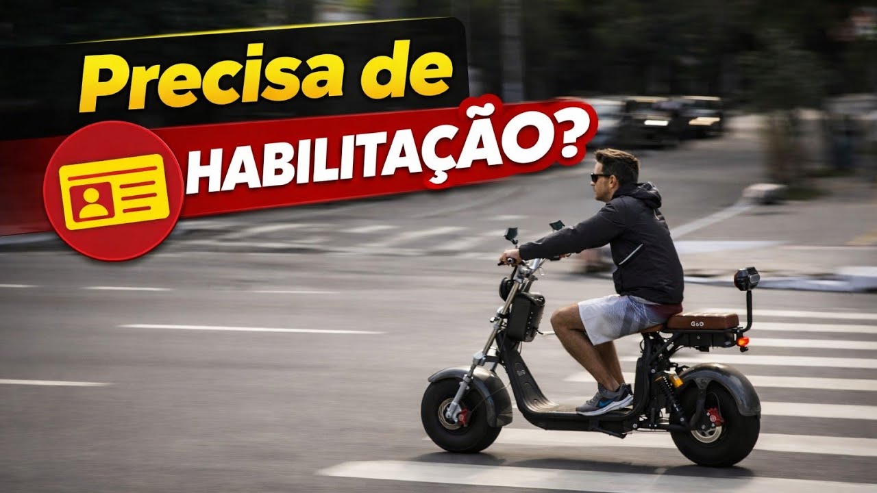 Qual as características de veículo elétrico que precisam de habilitação? 