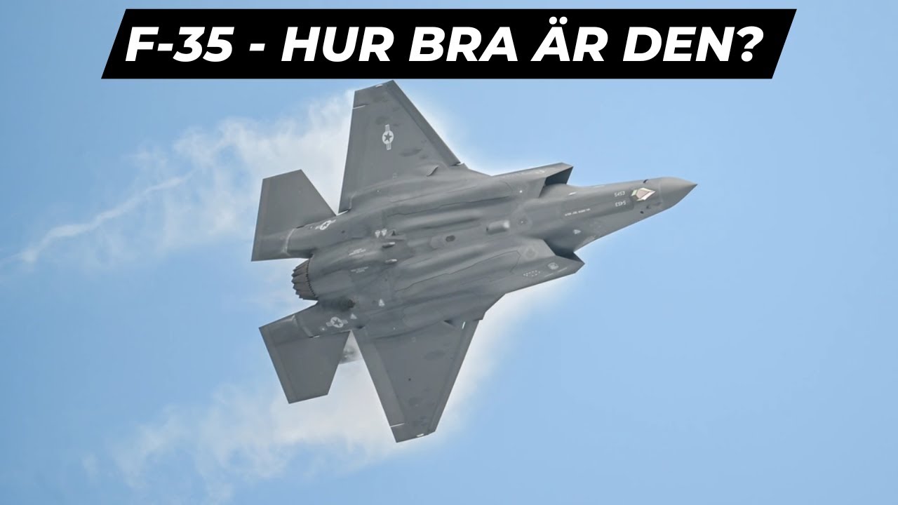 F-35 - Stridspilot förklarar hur bra den är.