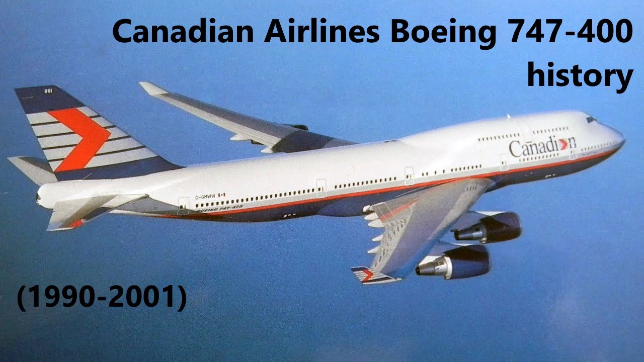 Canadian Airlines Boeing 747-400 history (1990-2001)
