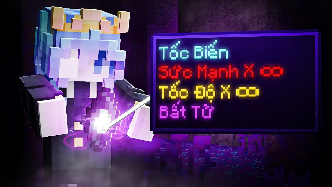 Mình Sở Hữu Đá Nguyên Tố Siêu Sức Mạnh Trong Minecraft SMP Này...