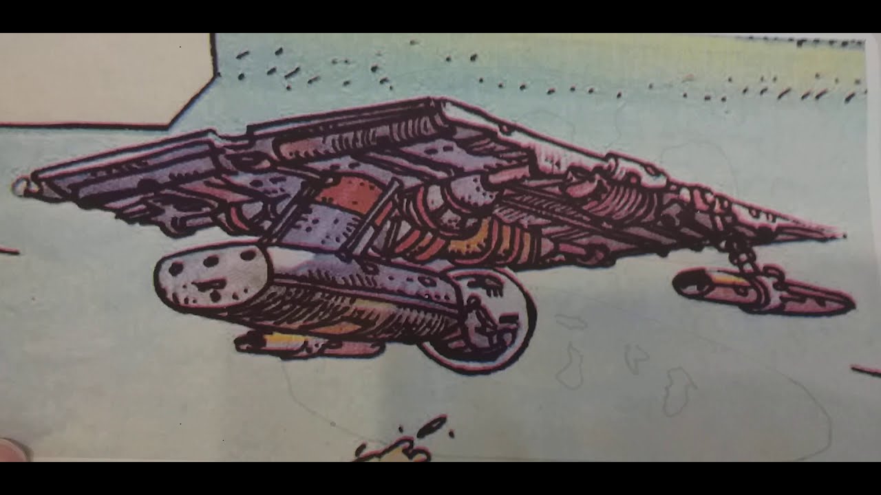 Scratch built Moebius spacecraft - Part 1