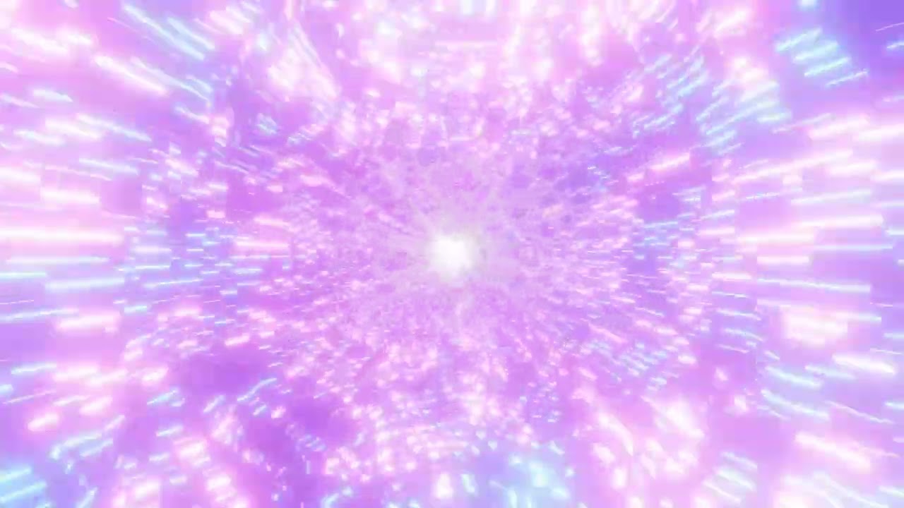 10 Hours Abstract Light Tunnel ✨ | Silent Relaxing Visual | No Sound | 4K UHD