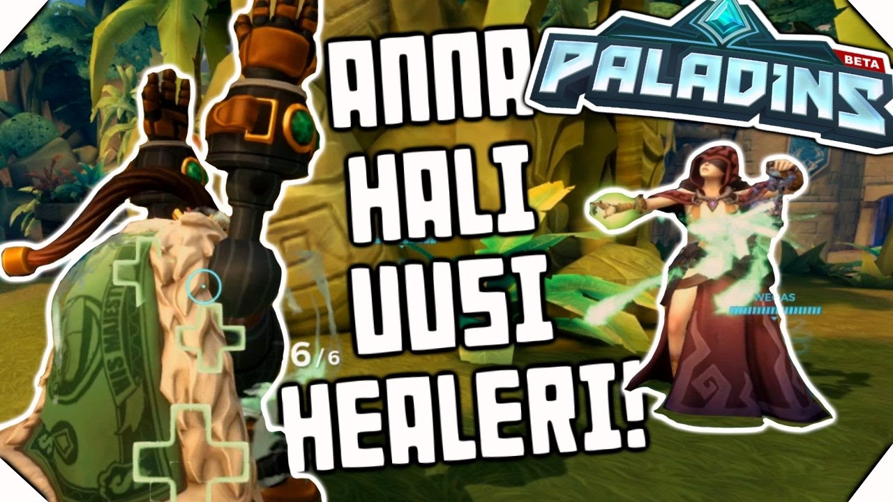 Tää uusi healer on liian hyvä! - Paladins BETA #5