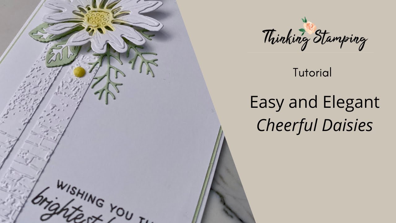 Tutorial | Easy and Elegant Cheerful Daisies