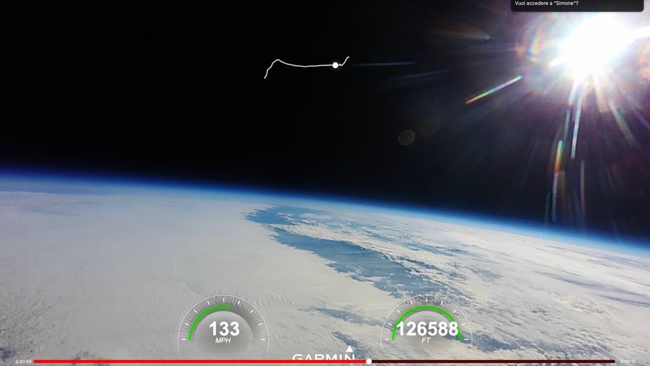 STRATOS01 Space Balloon -Tronzano Vercellese